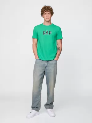 Pánske tričko GAP NEW ARCH LOGO TEE 570044-39 GALLANT GREEN