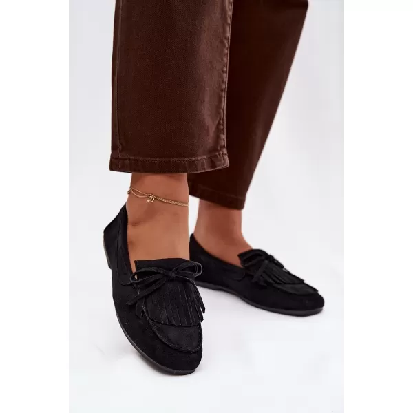  Dámske mokasíny BOTO JANELISSE 41308 BLACK 