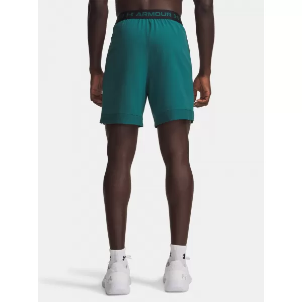 Pánske kraťasy UNDER ARMOUR VANISH WOVEN 6IN SHORTS 1373718-338 ZELENÁ 