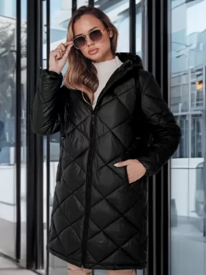Dámska bunda DSTREET TY4988 ČIERNA