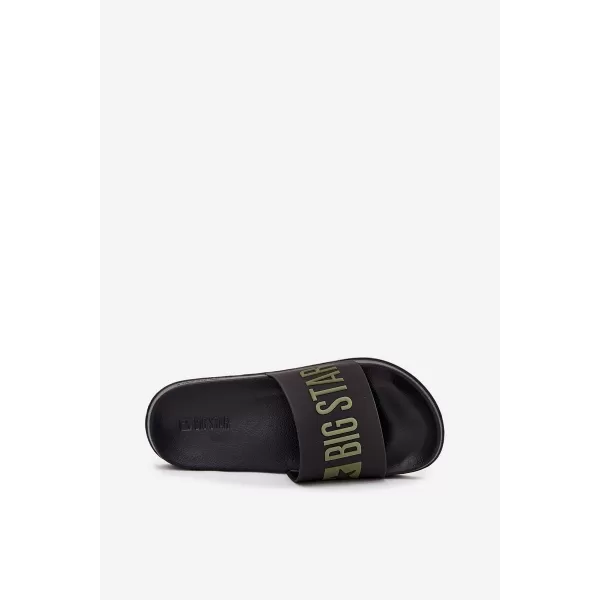  Pánske šľapky BIG STAR SS174359 BLACK Big Star Shoes 