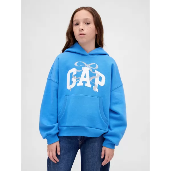  Detská mikina GAP HOODIE PULLOVER 847145-00 SUPERSONIC BLUE 