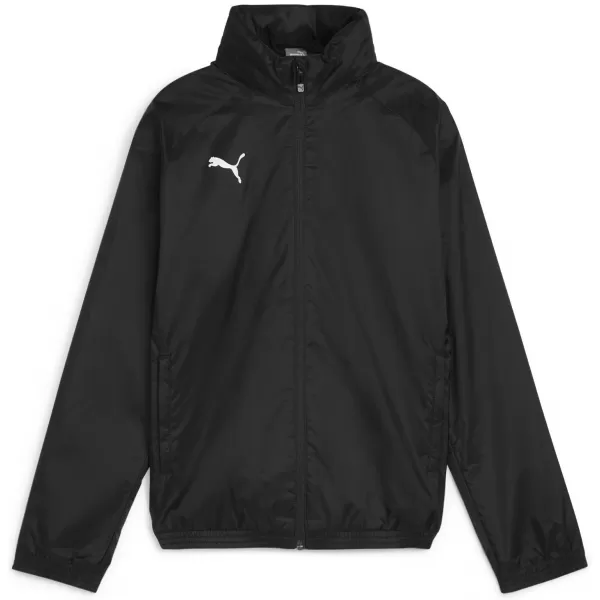  Detská bunda PUMA TEAMGOAL ALLWEATHER JKT JR 659045-03 PUMA ČIERNA/PUMA BIELA 