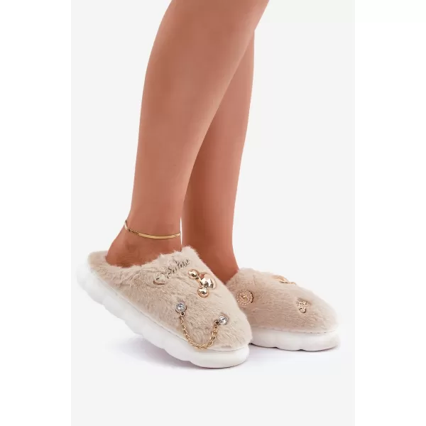  Dámske šľapky BOTO IVELFEDI 35010 BEIGE 