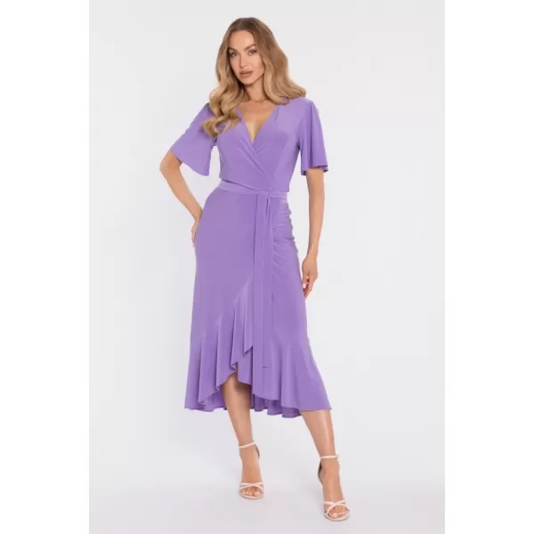  Dámske šaty MOE M912 LIGHT PURPLE 