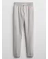 Detské tepláky GAP LOGO SWEATPANTS 482442-00 HEATHER GREY