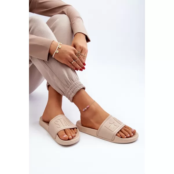  Dámske topánky BIG STAR MM274718 BEIGE Big Star Shoes 