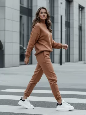 Dámska súprava DSTREET AY0730 KARAMELOVÁ