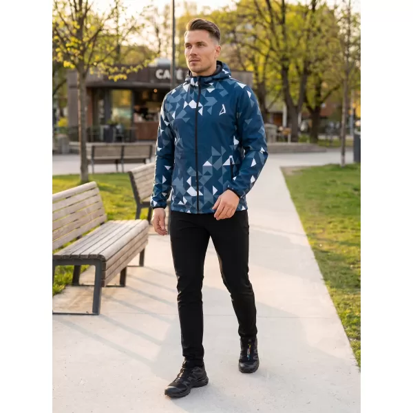  Pánska softshellová bunda premium ALTISPORT VOJ/ALM108JACK01 NÁMORNÁ MODRÁ/BIELA 
