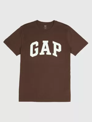 Pánske tričko GAP LOGO TEE 856659-39 DARK BROWN