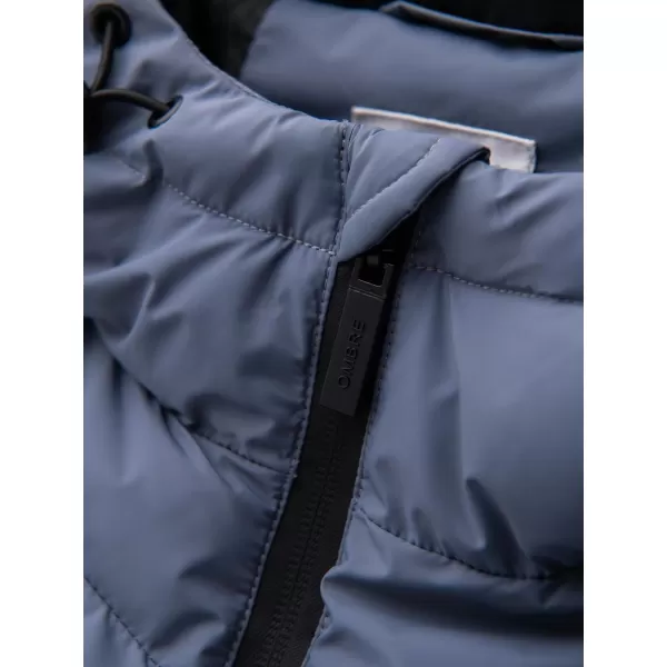  Pánska bunda OMBRE OM-JAHP-0302 ZHASNUTÁ FIALOVÁ 
