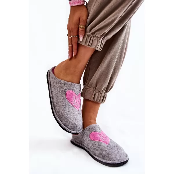  Dámske šľapky BIG STAR KK276020 GREY/PINK Big Star Shoes 