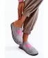 Dámske šľapky BIG STAR KK276020 GREY/PINK Big Star Shoes