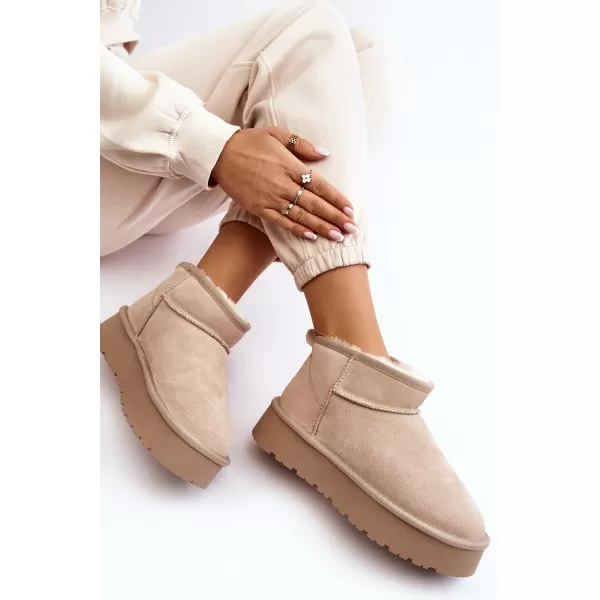  Dámske snehule BOTO NUCCA 28330 BEIGE 