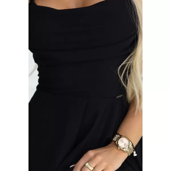  Dámske šaty NUMOCO 589-5 ČIERNA 