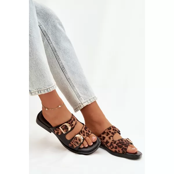  Dámske šľapky BOTO DANELLE 41335 TIGER/BLACK 