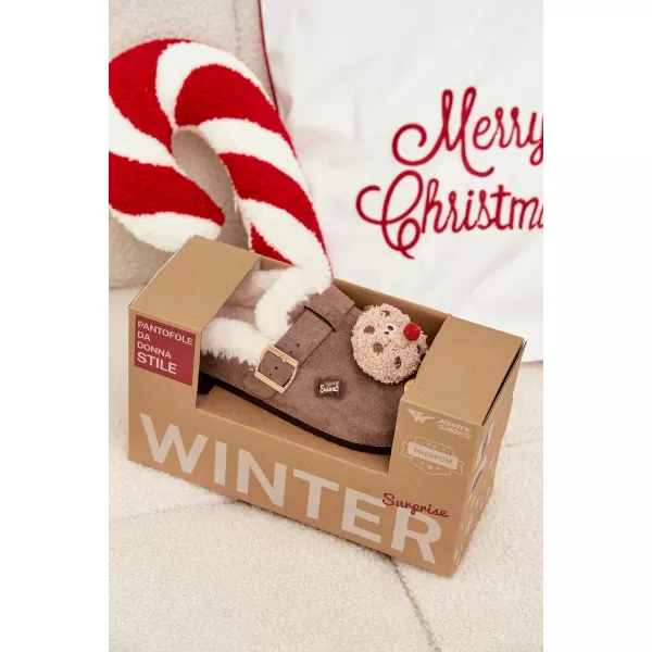  Dámske šľapky BOTO THALORA 40800 BROWN 