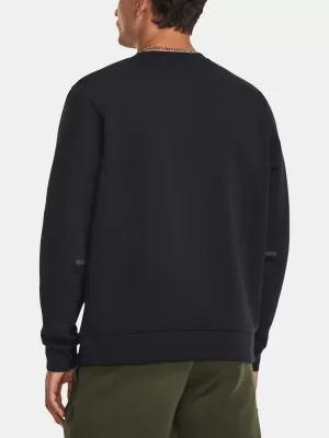 Pánska mikina UNDER ARMOUR UA UNSTOPPABLE FLC CREW 1381688-001 ČIERNA