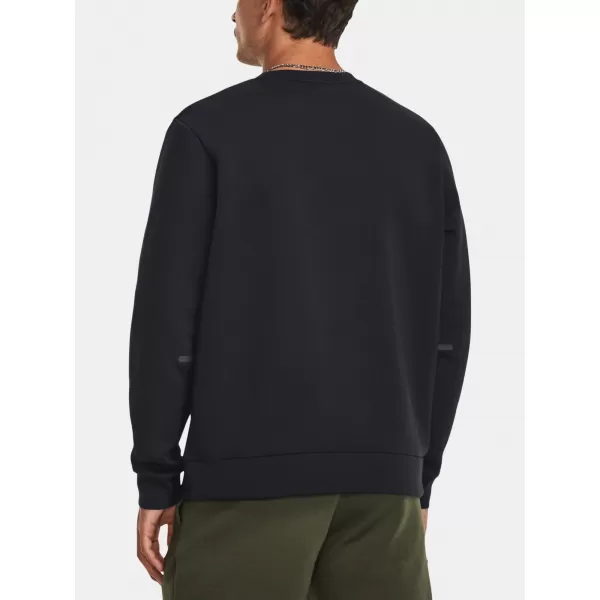 Pánska mikina UNDER ARMOUR UA UNSTOPPABLE FLC CREW 1381688-001 ČIERNA 