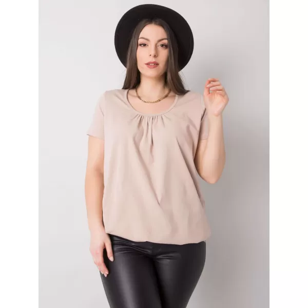  Dámske tričko BASIC FEEL GOOD RV-TS-6320.85P BEIGE 