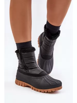 Dámske snehule LEE COOPER LCJ-24-44-2866 BLACK