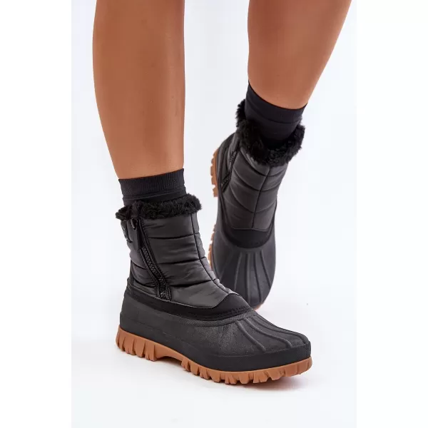  Dámske snehule LEE COOPER LCJ-24-44-2866 BLACK 