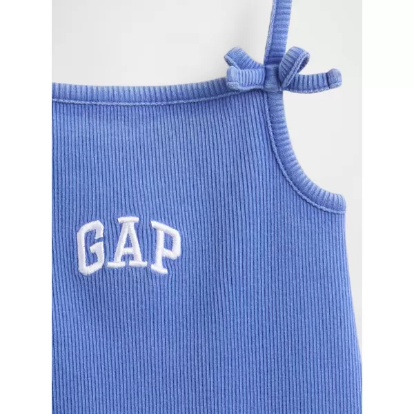  Detské šaty GAP LOGO TANK DRESS 771367-02 DAZZLING BLUE 
