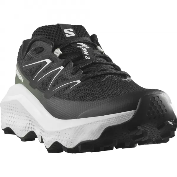  Dámske topánky SALOMON ULTRA FLOW 2 W L47883700 BLACK/WHITE/AGAVE GREEN 