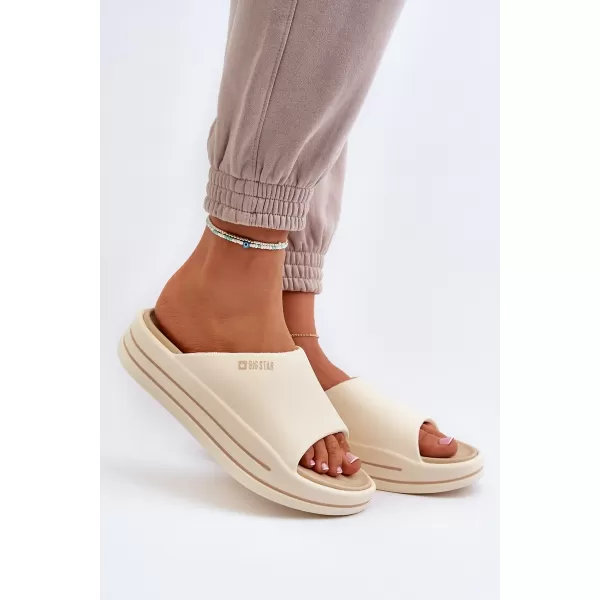  Dámske topánky BIG STAR NN274A034 BEIGE Big Star Shoes 