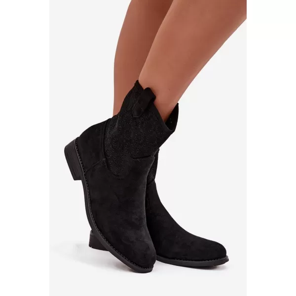  Dámske topánky S.BARSKI HY52-530 BLACK 