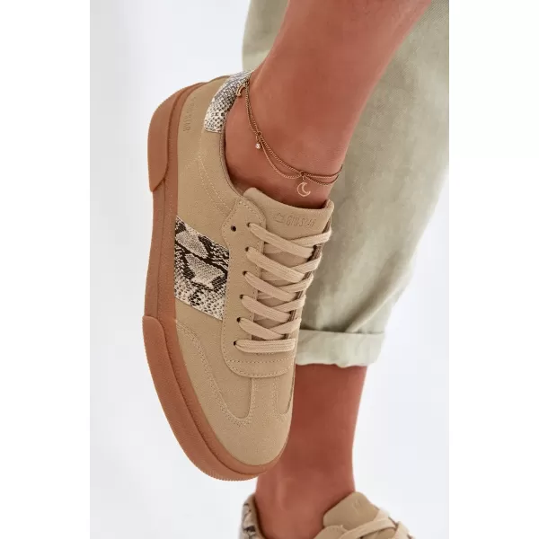  Dámske tenisky BIG STAR TT274298 BEIGE Big Star Shoes 