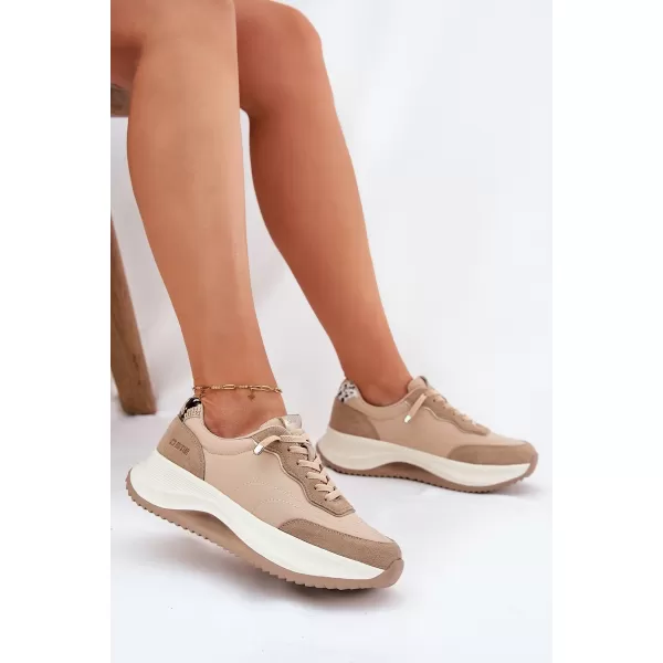  Dámske tenisky BIG STAR RR274A345 BEIGE Big Star Shoes 
