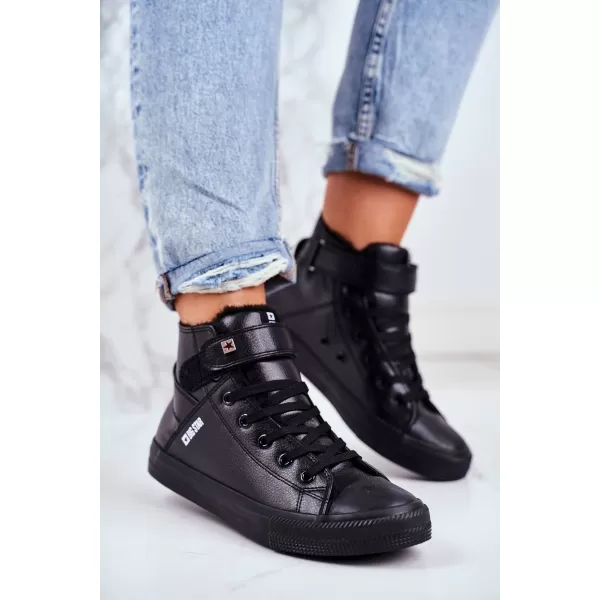  Dámske tenisky BIG STAR V274542FW BLACK Big Star Shoes 