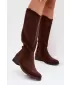Dámske čižmy S.BARSKI HY61-8022 BROWN