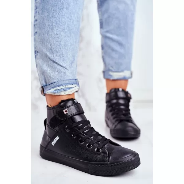  Dámske tenisky BIG STAR V274542FW BLACK Big Star Shoes 