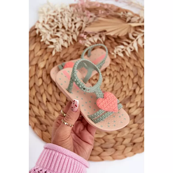  Detské sandále IPANEMA 81997 BEIGE/GREY/PINK 