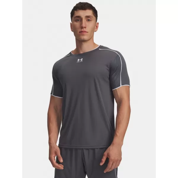  Pánske tričko UNDER ARMOUR M CHALLENGER TRAIN SS 6009875-025 ŠEDÁ 