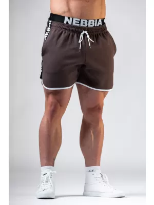 Teplé šortky HERO 295 BROWN Nebbia