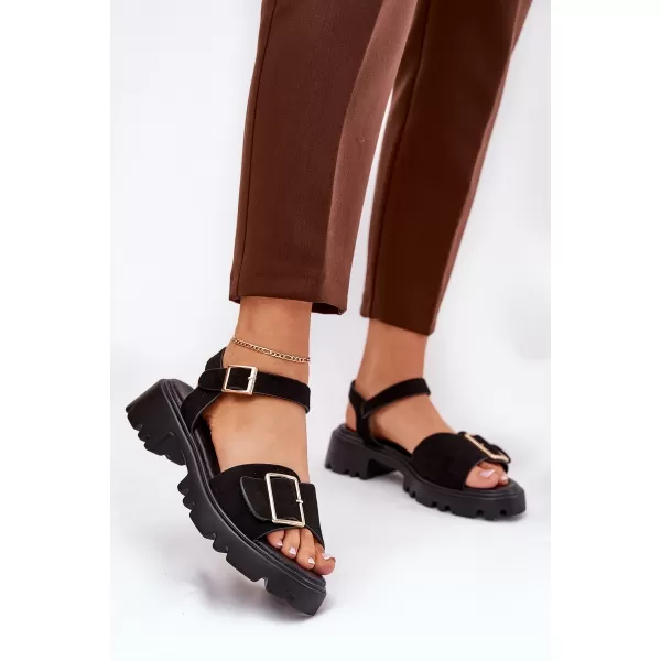  Dámske sandále BOTO GOFIELLE 36139 BLACK 