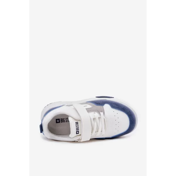  Detské topánky BIG STAR RR374052 WHITE/BLUE Big Star Shoes 