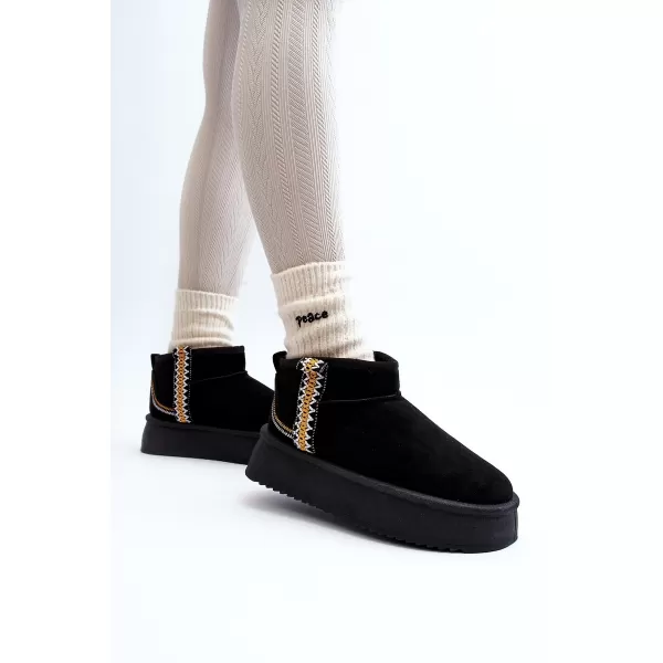  Dámske snehule BOTO UDRA 29605 BLACK 