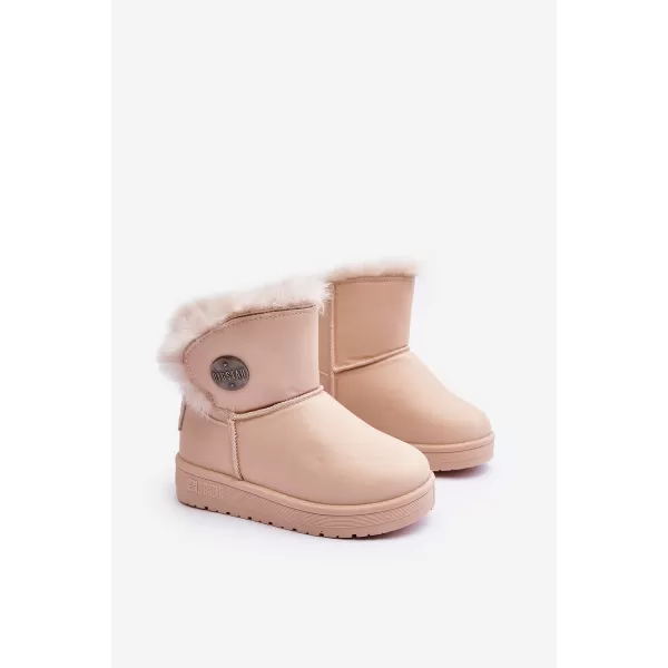  Detské zimné topánky BIG STAR MM374084 BEIGE Big Star Shoes 