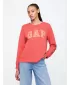 Dámska mikina GAP LOGO CREWNECK SWEATSHIRT 744529-02 WATERMELON ICE