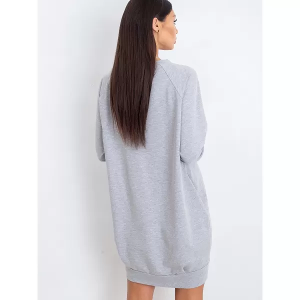  Dámske šaty BASIC FEEL GOOD RV-TU-5184.93P GRAY 