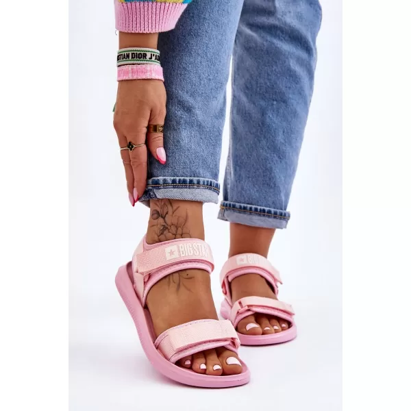  Dámske sandále BIG STAR LL274729 PINK Big Star Shoes 