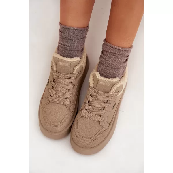  Dámske snehule BIG STAR SHOES SS274105 BEIGE 