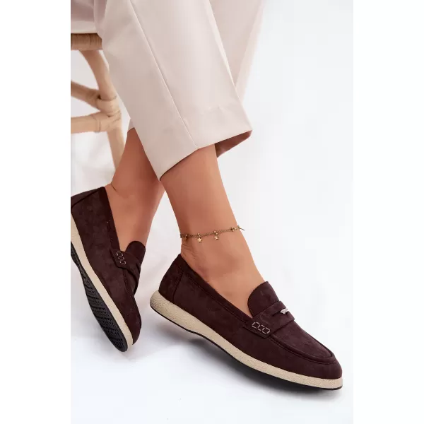  Dámske mokasíny VINCEZA 62273 BROWN 