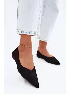 Dámske baleríny BOTO JH597 BLACK