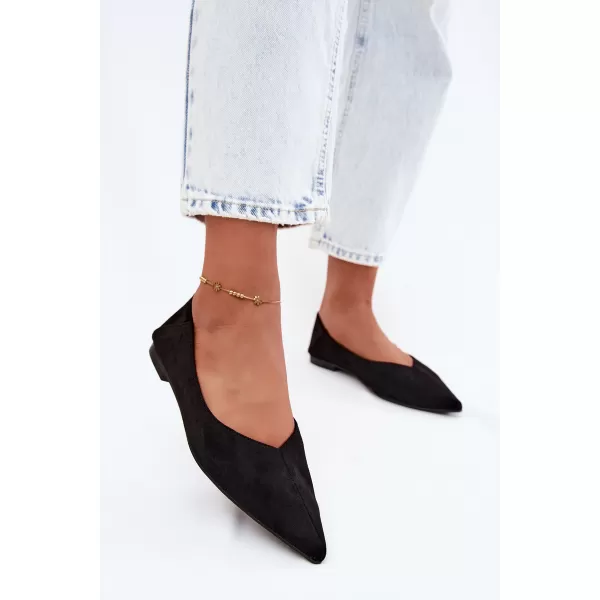  Dámske baleríny BOTO JH597 BLACK 