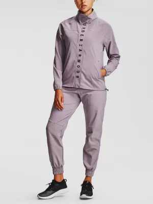 Dámska bunda UNDER ARMOUR RECOVER WOVEN JACKET 1351928-585 FIALOVÁ